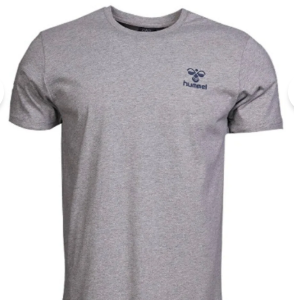 Hummel KISA KOLLU GRİ KEVINS T-SHIRT S/S TEE